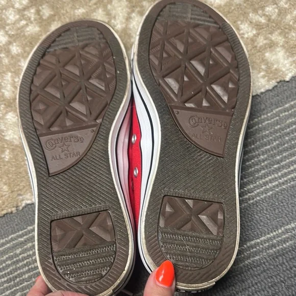 Converse Red Sneakers - Picture 5 of 5